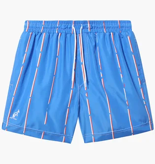 Шорты мужские AUSTRALIAN Stripe Beach Boxer Light Blue LSUCU0010-809