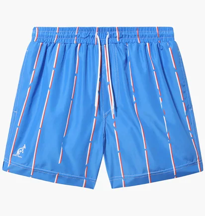 Шорты мужские AUSTRALIAN Stripe Beach Boxer Light Blue LSUCU0010-809