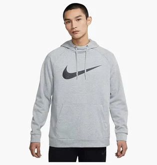 Худи мужское Nike MenS Therma-Fit Hooded Fitness Pullover Grey DV8008-063