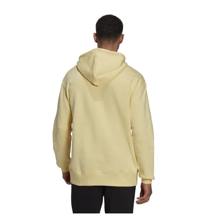 Худи мужское Adidas Essentials Feelvivid Cotton Fleece Drop Shoulder Hoodie Yellow Hk2824