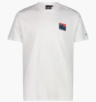Футболка чоловіча CMP White 35F5617-A001