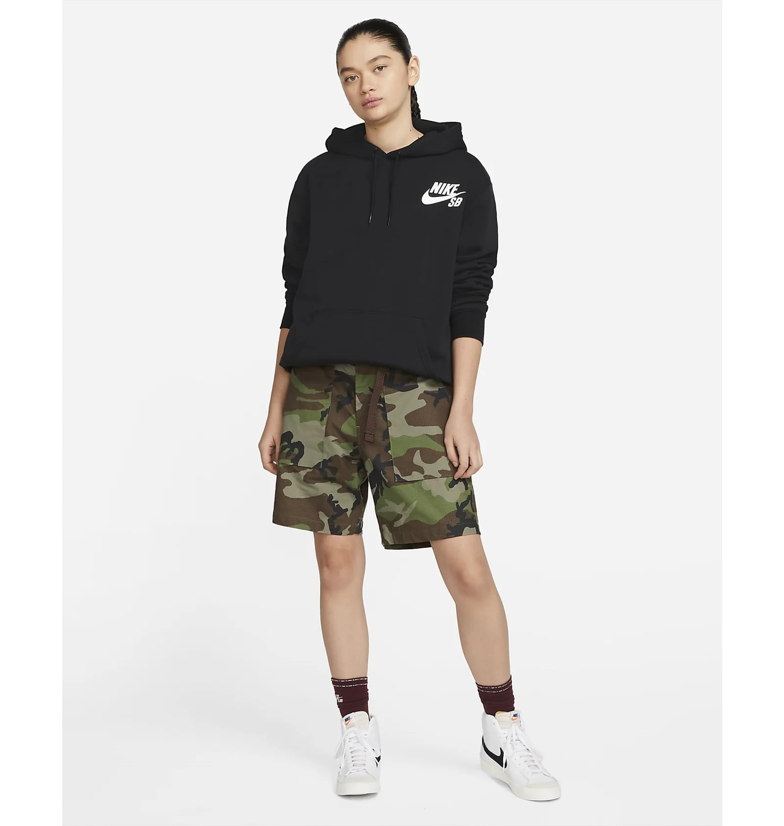 ᐉ Худі унісекс Nike Pullover Skate Hoodie Black DJ6095-010