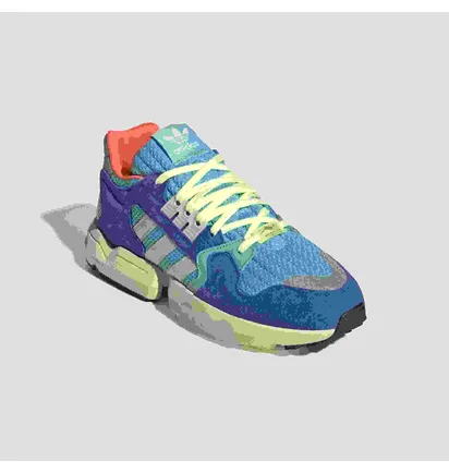 Кросівки унісекс Adidas Zx Torsion Blue EE4787