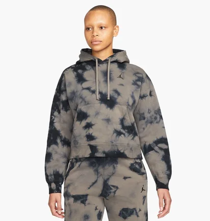Худі жіноче Air Jordan W J Heritage Flc Hoodie Grey/Blue Dm5238-040