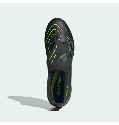 Сороконожки мужские Adidas Predator League Fold-Over Tongue Turf Black JQ1073