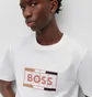 Футболка мужская Hugo Boss T-Shirt Slim Fit White 50486210