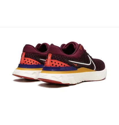 Кроссовки мужские Nike React Infinity Run Fk 3 Bordo DH5392-600