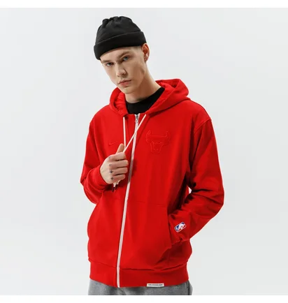 Кофта мужская Nike Rozpinana Chi M Nk Df Std Issue Hd Fz Red DB1075-657