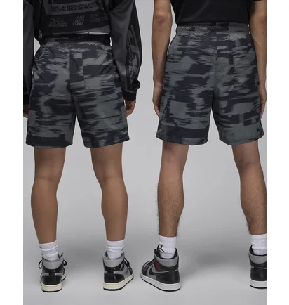 Шорты унисекс Air Jordan Printed Shorts Grey/Black FV7237-068
