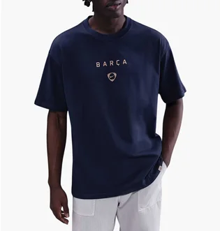 Футболка мужская Nike F.C. Barcelona Total90 Wordmark Tee Blue IB7294-410