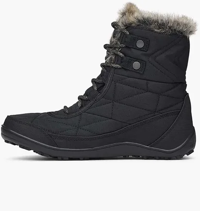 Ботинки женские Columbia Minx Shorty Iii 37.5 Black BL5961-010
