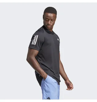 Футболка мужская Adidas Club 3-Stripes Tennis Tee Black HS3262