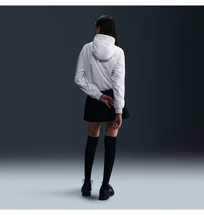 Толстовка женская Nike Nsw Essntl Uv Wvn Jkt Hd White FV6298-100