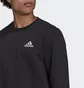Свитшот мужской Adidas Essentials Fleece Sweatshirt Black Gv5295
