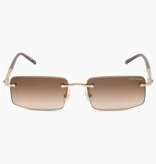 Солнцезащитные очки Mont Blanc Black/Brown MB0443S-008-56