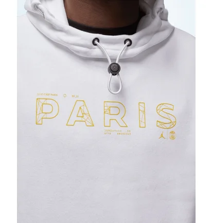 Худи мужское Air Jordan X Psg Statement Fleece Hoodie White DV0613-100