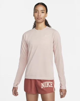Лонгслив женский Nike W Df Run Midlayer Pink Dq6318-601