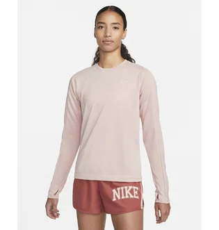 Лонгслив женский Nike W Df Run Midlayer Pink Dq6318-601