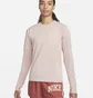 Лонгслив женский Nike W Df Run Midlayer Pink Dq6318-601