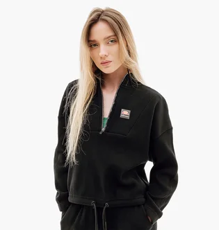 Кофта женская Ellesse Oprello Crop Track Top Black SRR17807-011