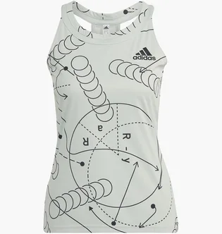 Майка женская Adidas Tennis Tank Club Grey HM6523