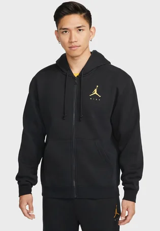 Толстовка мужская Air Jordan Sportswear Club Fleece MenS Hoodie Black DC9606-010