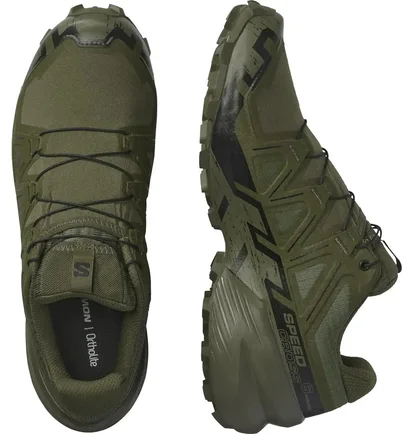 Кроссовки унисекс Salomon Speedcross 6 Forces Olive L47161200