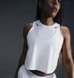 Топ женский Nike Aeroswift Dri-Fit-Adv-Lauf-Tanktop Im Crop-Design Grey FN2713-100