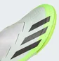 Сороконіжки унісекс Adidas X Crazyfast.3 Laceless Turf Shoes White/Green ID9346