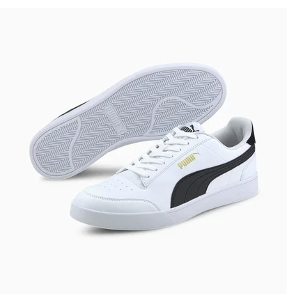 Кросівки чоловічі Puma Shuffle White/Black 309668-03