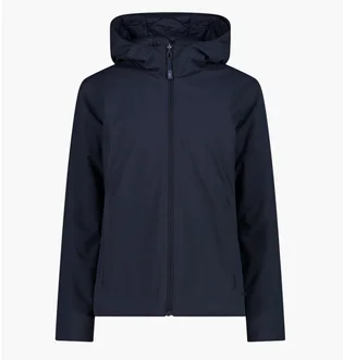 Куртка жіноча CMP Fix Hood Twill Blue 34K0026-N950
