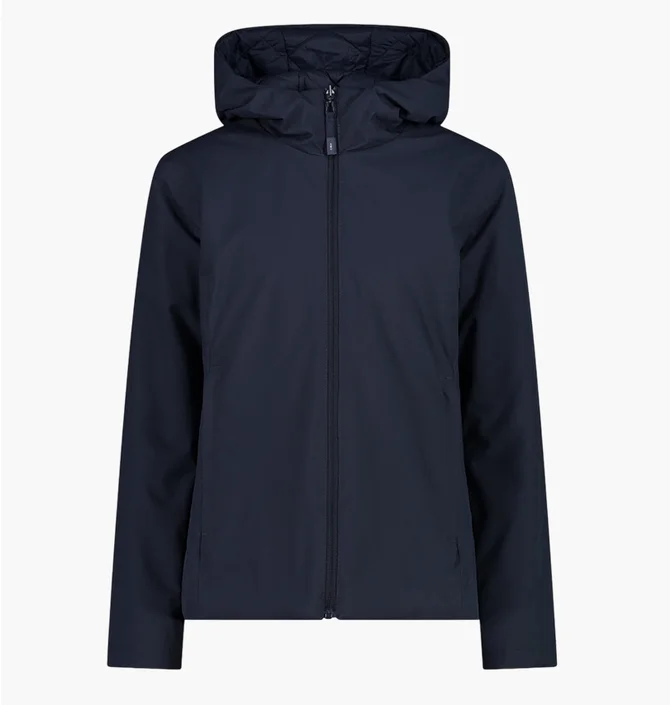 Куртка жіноча CMP Fix Hood Twill Blue 34K0026-N950