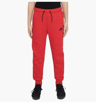 Штаны детские Nike Sportswear Tech Fleece Big Kids Joggers Red HV5869-657