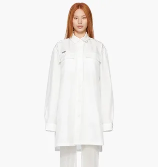 Плаття жіноче 032c Nylon Mini White SS22-W-8030