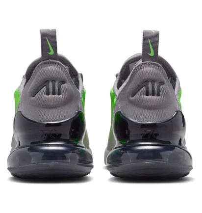 Кроссовки детские Nike Air Max 270 Big Kids Shoes Grey/Green 943345-046