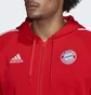 Толстовка мужская Adidas Fc Bayern Dna Full-Zip Hoodie Red Hf1356
