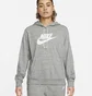 Худи женское Nike Sportswear Gym Vintage WomenS Pullover Hoodie Grey DM6388-063
