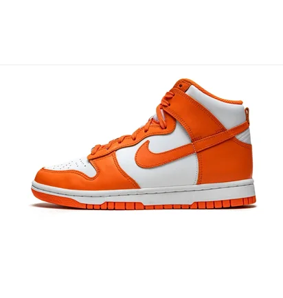 Кроссовки женские Nike Dunk High Wmns White/Orange DD1869-100