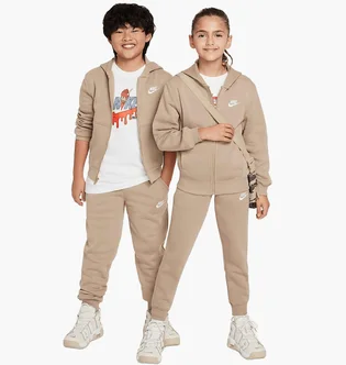 Спортивний костюм дитячий Nike Sportswear Club Fleece Tracksuit Beige FD3114-247