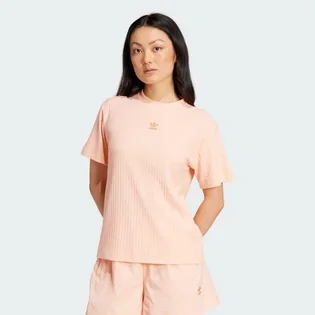 Футболка жіноча Adidas Essentials Wide Rib Beige JD1489