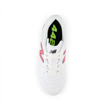 Бутси унісекс New Balance 442 Academy Jnr Fg V2 Shoes White JS43FWH2