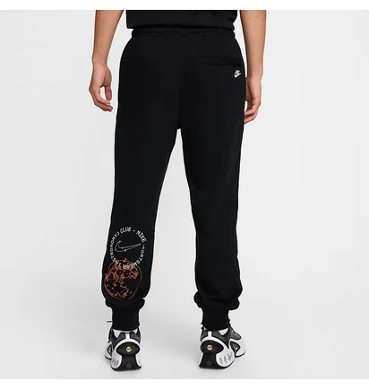 Спортивный костюм мужской Nike Club Ft Po Hdy Moon Gfx Black HQ8594-010__HJ2512-010