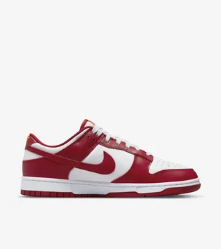 Кроссовки мужские Nike Dunk Low Retro Red/White Dd1391-602