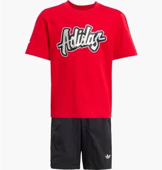 Спортивный костюм детский Adidas Originals Red/Black JC9101