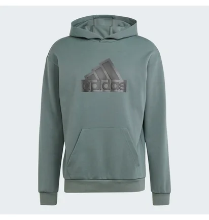 Худи мужское Adidas Future Icons Badge Of Sport Hoodie Green IN3324
