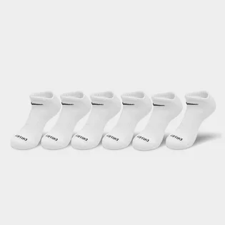 Носки унисекс Nike Everyday Plus Cushioned Training No-Show Socks (6 пар) White SX6898-100