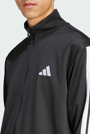 Спортивный костюм мужской Adidas Sportswear Basic 3-Stripes French Terry Black JC5375