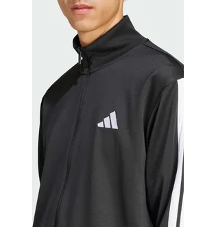 Спортивный костюм мужской Adidas Sportswear Basic 3-Stripes French Terry Black JC5375