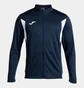 Олимпийка мужская Joma Winner Iii Full Zip Sweatshirt Blue 103316.332