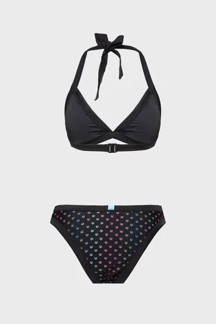 Купальник жіночий Arena Rainbow Monogram Bikini Triang Black 007079-515